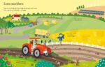 Carte cu stickere, FIRST STICKER BOOK FARM, Usborne, + 3 ani - imagine 4