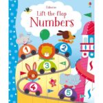 Carte cu clapete, LIFT THE FLAP NUMBERS, Usborne, + 6 luni