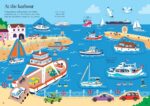 Carte cu stickere, LITTLE FIRST STICKERS TRAVEL, Usborne - imagine 3