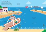 Carte cu stickere, LITTLE FIRST STICKERS TRAVEL, Usborne - imagine 4