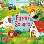 Carte senzoriala cu sunete, FARM SOUNDS, Usborne, + 6 luni