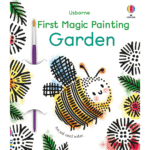 Carte FIRST MAGIC PAINTING GARDEN, Usborne