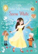 Carte cu stickere, SDD LITTLE STICKER DOLLY DRESSING SNOW WHITE, Usborne