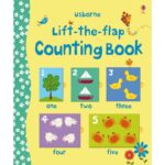 Carte cu clapete, LIFT THE FLAP COUNTING BOOK, Usborne, + 6 luni