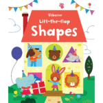 Carte cu clapete, LIFT THE FLAP SHAPES, Usborne, + 6 luni