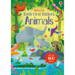 Carte cu stickere, LITTLE FIRST STICKERS ANIMALS, Usborne