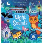 Carte  cu sunete, NIGHT SOUNDS, Usborne, + 6 luni