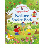 Carte cu stickere,  POPPY AND SAMS NATURE STICKER BOOK, Usborne