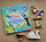 Carte senzoriala cu sunete, BIRD SOUNDS, Usborne, + 6 luni - imagine 4