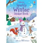 Carte cu stickere, SPARKLY WINTER STICKER BOOK, Usborne, + 3 ani