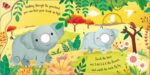 Carte senzoriala , FINGERWIGGLY ELEPHANTS, Usborne - imagine 4
