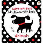 Carte bebelusi BVF BLACK & WHITE ANIMALS, Usborne, + 0 luni