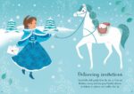 Carte cu stickere, SDD LITTLE STICKER DOLLY DRESSING SNOW PRINCESS, Usborne - imagine 2