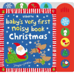 Carte senzoriala cu sunete, BVF NOISY BOOK CHRISTMAS, Usborne, + 0 luni