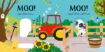 Carte cu sunete, SLIDER SOUND BOOKS MOO!, Usborne - imagine 2