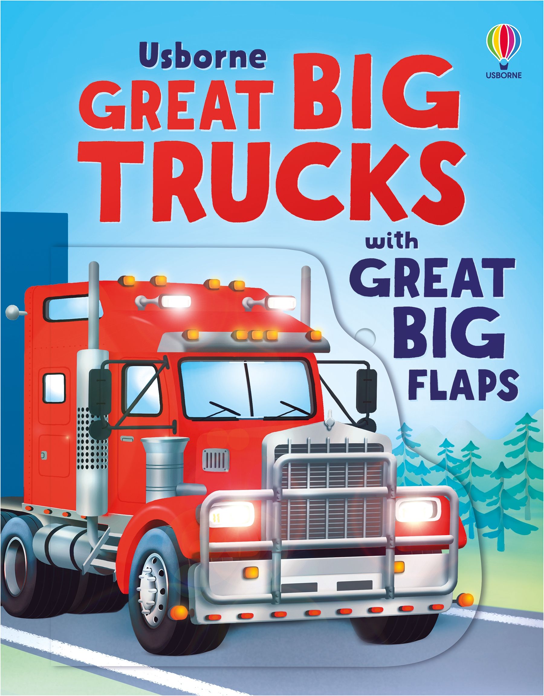 d4bd243a-55bf-417c-8fb2-8699389c9545.jpg Carte educativa GREAT BIG TRUCKS, Usborne - imagine 1