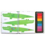 Carte cu activitati, FINGERPRINT ACTIVITIES ANIMALS, Usborne, + 3 ani - imagine 4