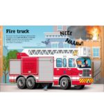 Carte educativa GREAT BIG TRUCKS, Usborne - imagine 3