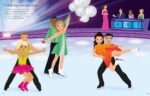 Carte cu stickere, SDD ICE SKATERS, Usborne - imagine 4