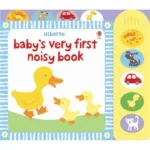 Carte senzoriala cu sunete, BVF NOISY BOOK, Usborne, + 0 luni