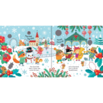 Carte cu sunete, WINTER WONDERLAND SOUND BOOK, Usborne, + 6 luni - imagine 3