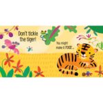 Carte senzoriala cu sunete, DON'T TICKLE THE TIGER!, Usborne, + 6 luni - imagine 3