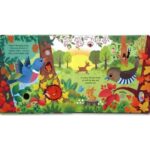 Carte  cu sunete, WOODLAND SOUNDS, Usborne, + 6 luni - imagine 2