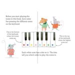 Carte muzicala, MY FIRST KEYBOARD BOOK, Usborne, + 0 luni - imagine 3