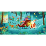 Carte senzoriala cu sunete, SANTA SOUND BOOK, Usborne, + 6 luni - imagine 2