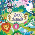 Carte cu sunete, ZOO SOUNDS, Usborne, + 6 luni
